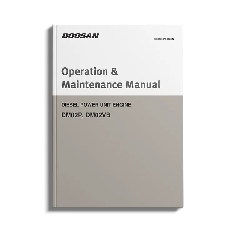 Doosan Operation & Maintenance Manual DM02P, DM02VB 