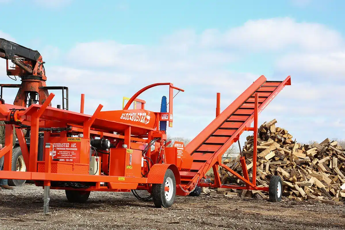 Blockbuster Firewood Processor 18-20 | Industrial Firewood Processor | Commercial Firewood Processor Blockbuster Firewood Processor 18-20 | Industrial Firewood Processor | Commercial Firewood Processor