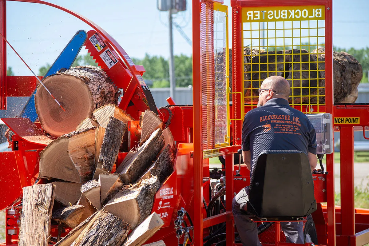 Blockbuster 18-20+ Firewood Processor Blockbuster 18-20+ Firewood Processor
