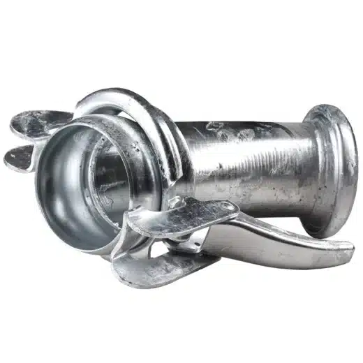45° Galvanized Bauer Style Male x Female Elbow